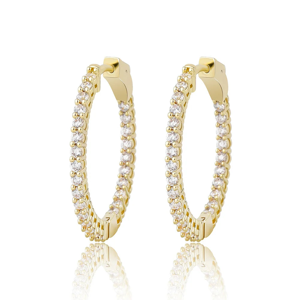 KUTE REVERSE ICY HOOPS
