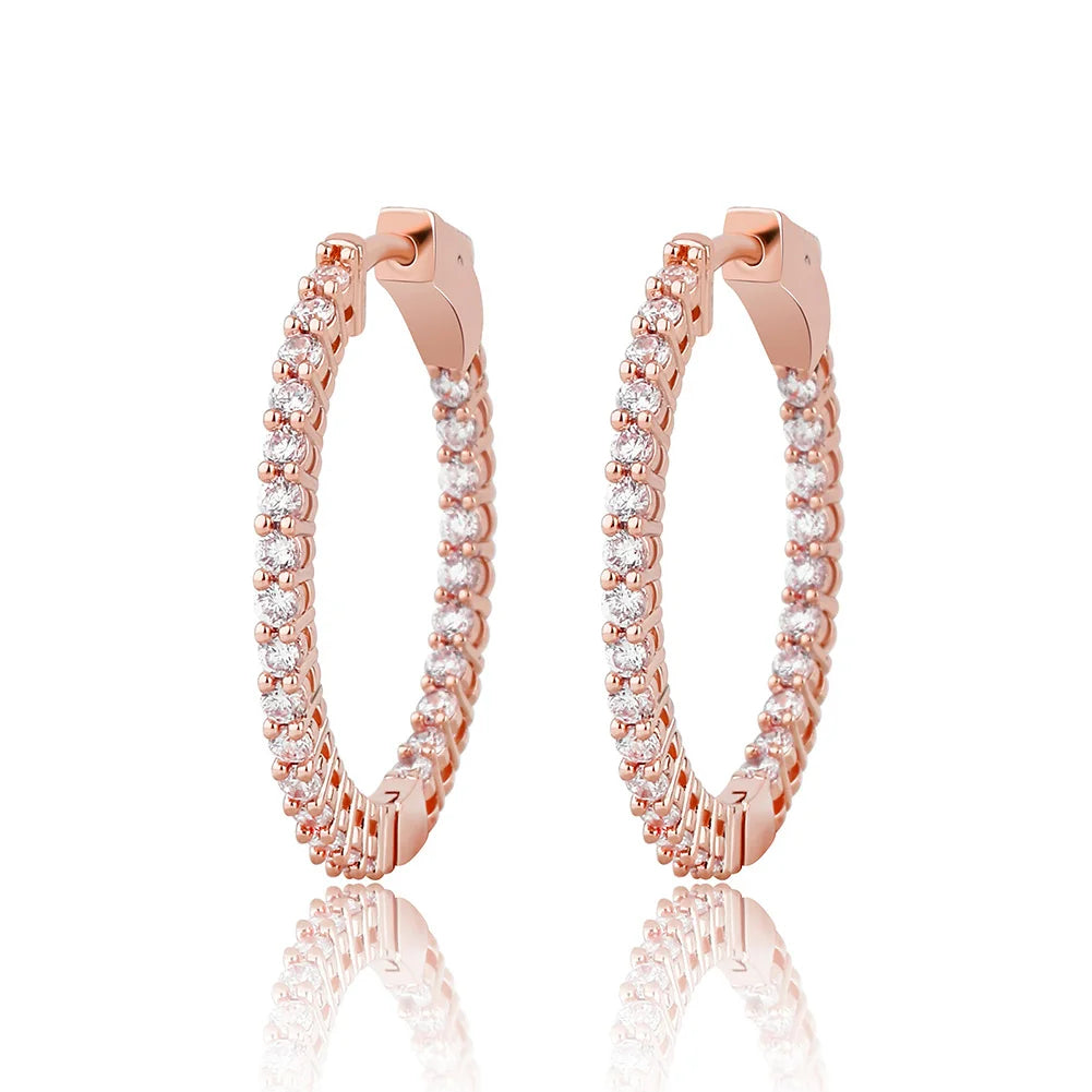 KUTE REVERSE ICY HOOPS