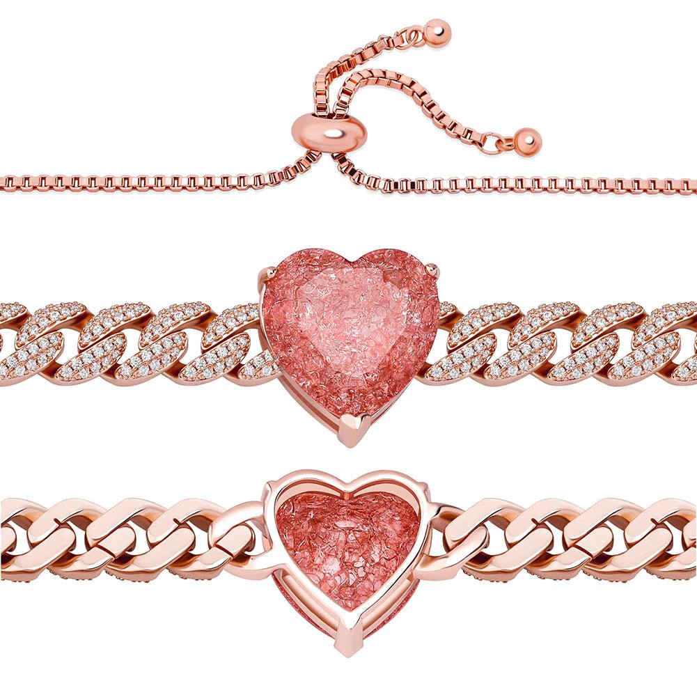 Kutecuban Heart Necklace - Necklaces - BBYKUTE