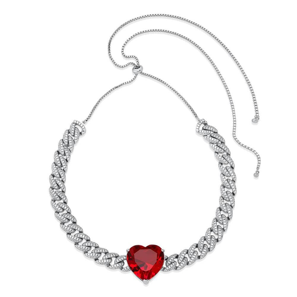 Kutecuban Heart Necklace - Necklaces - BBYKUTE