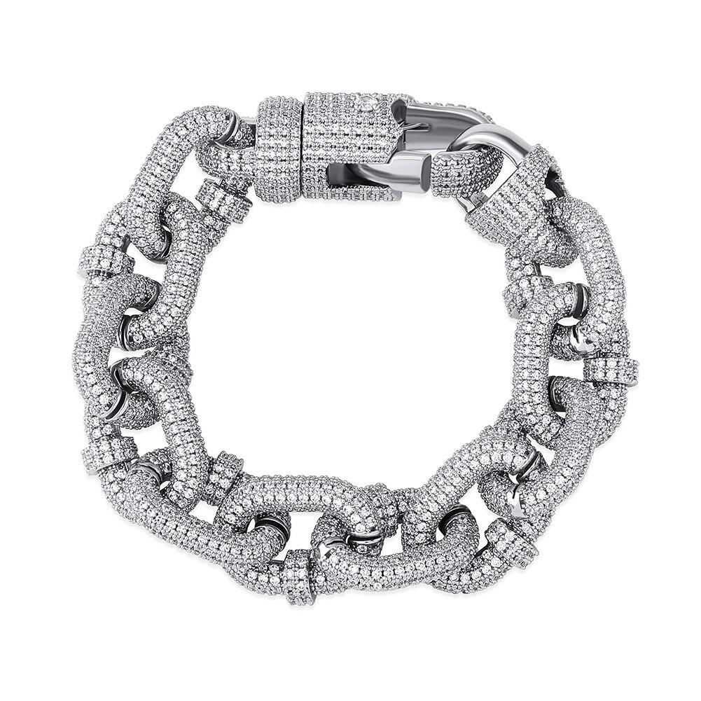 17mm Goth Link Bracelet - Bracelets - BBYKUTE