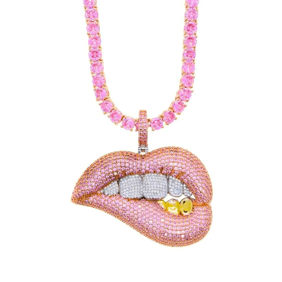 Baddie Lips Pendant