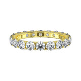 Moissanite Eternity Ring