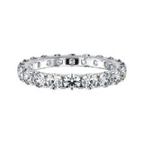 Moissanite Eternity Ring