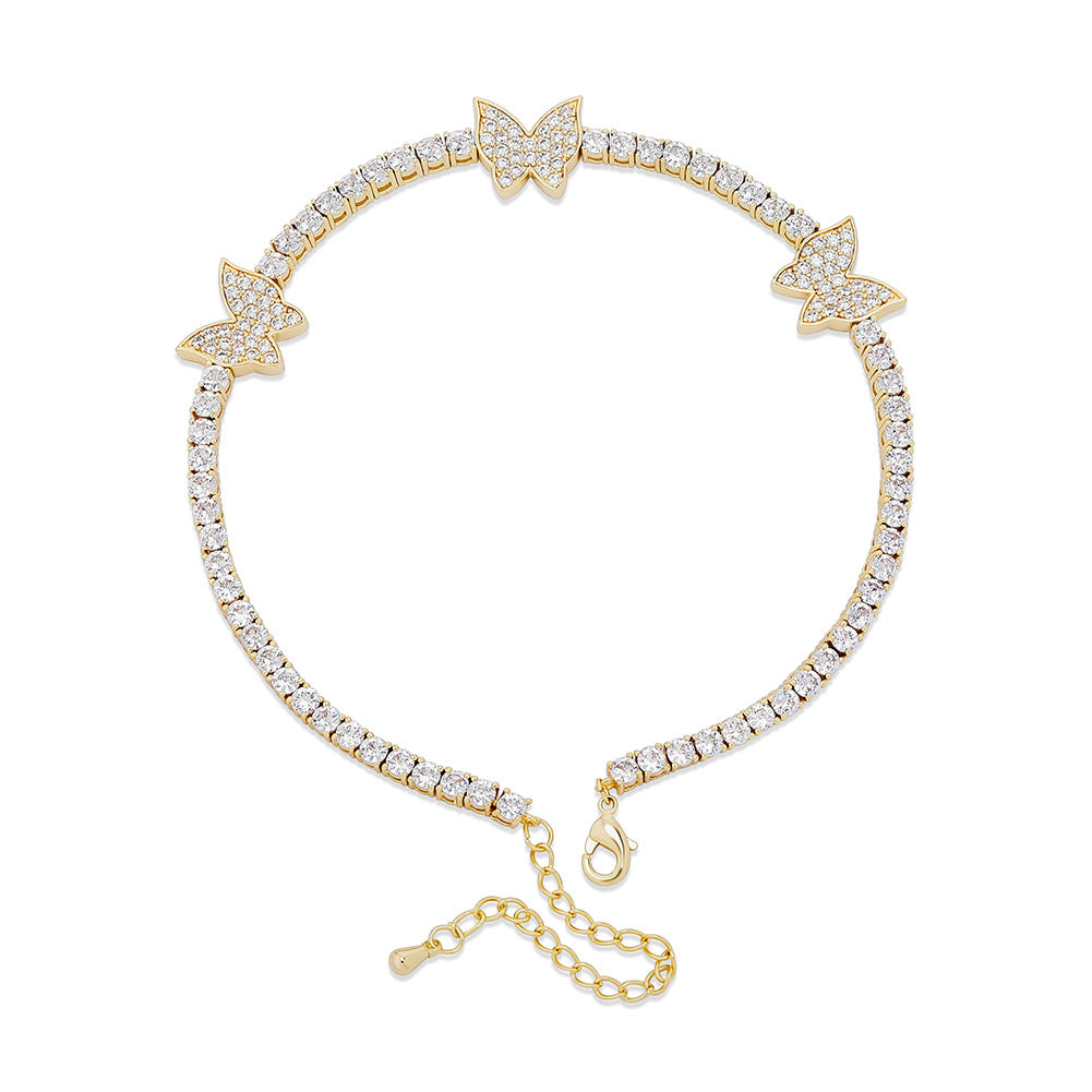 Kute Butterfly Anklet