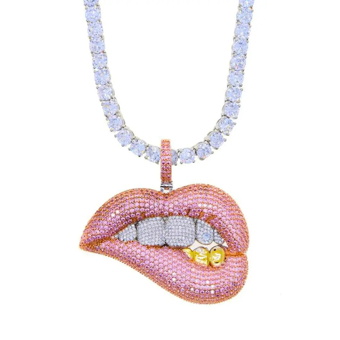 Baddie Lips Pendant