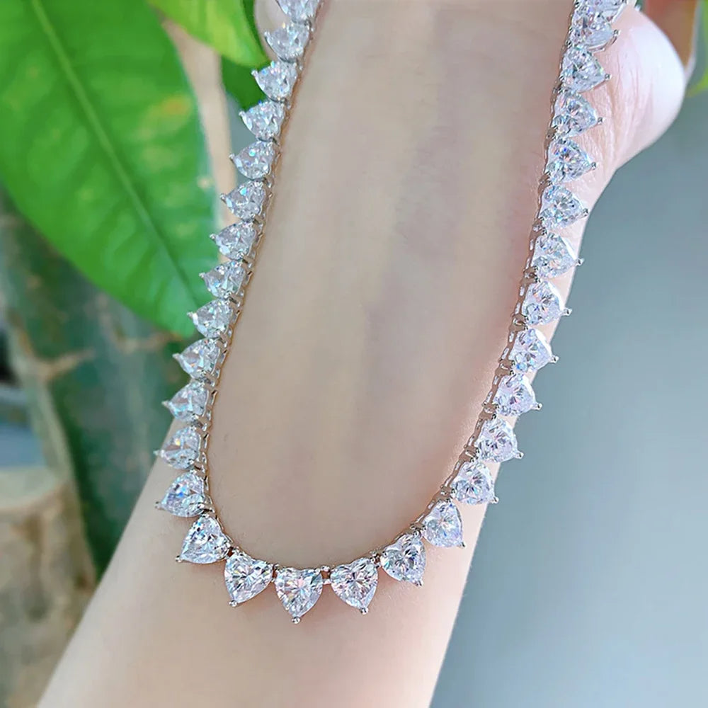 Kute Heart Sparkle Necklace