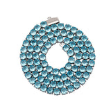 Kute Slay Necklace - Baby Blue