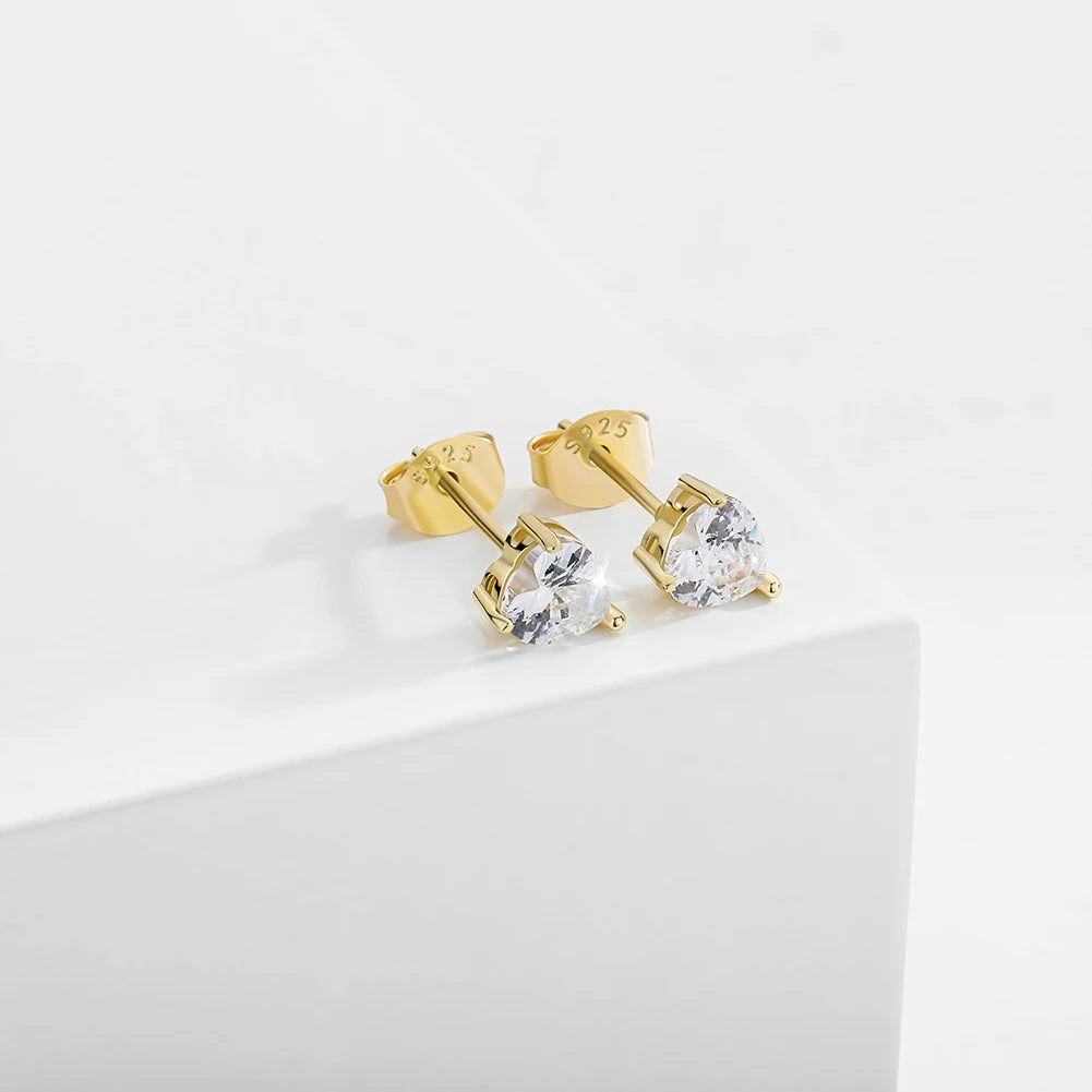 Kute Heart Studs