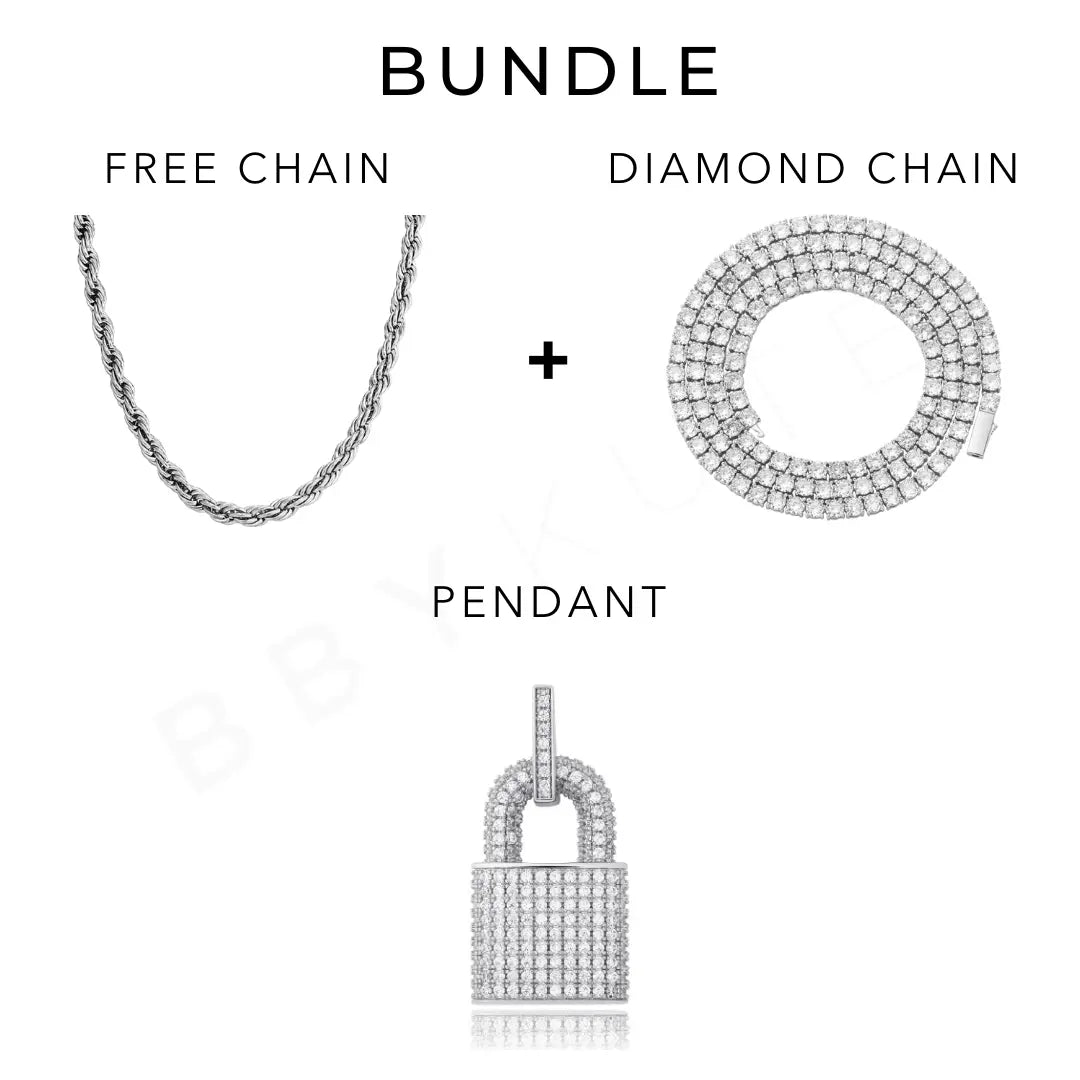 Kute Lock Necklace Bundle