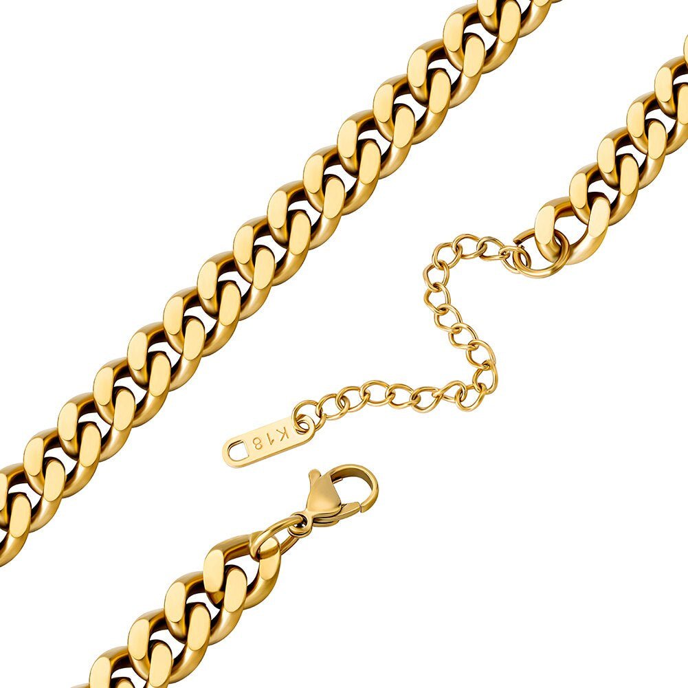 8mm Cuban Anklet - Anklets - BBYKUTE