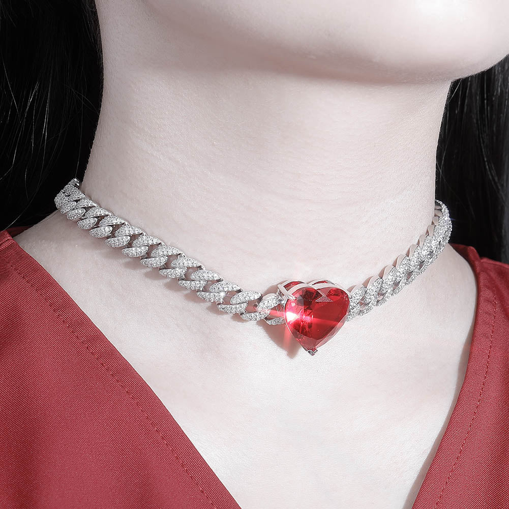 Kutecuban Heart Necklace - Necklaces - BBYKUTE