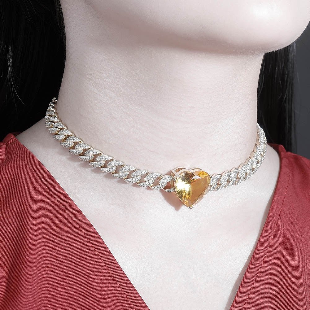 Kutecuban Heart Necklace - Necklaces - BBYKUTE
