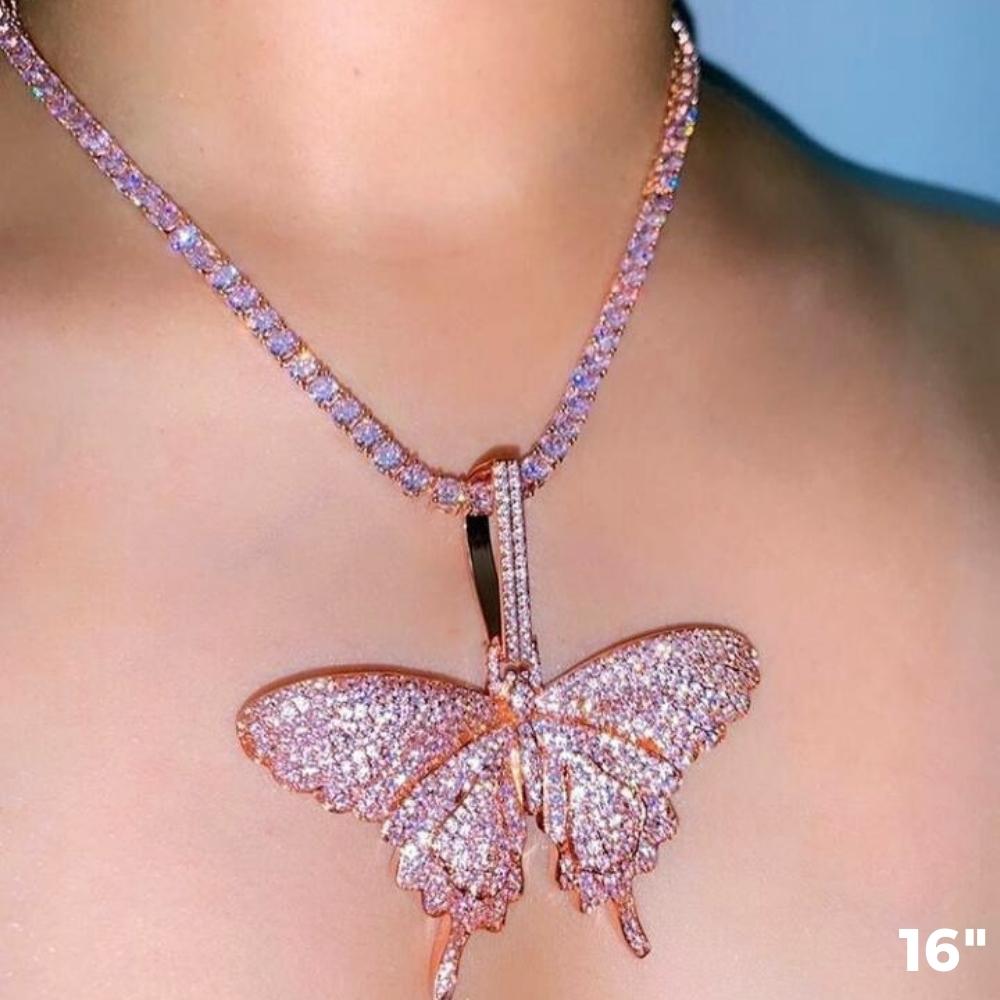 BUTTERFLY PENDANT - Necklaces - BBYKUTE