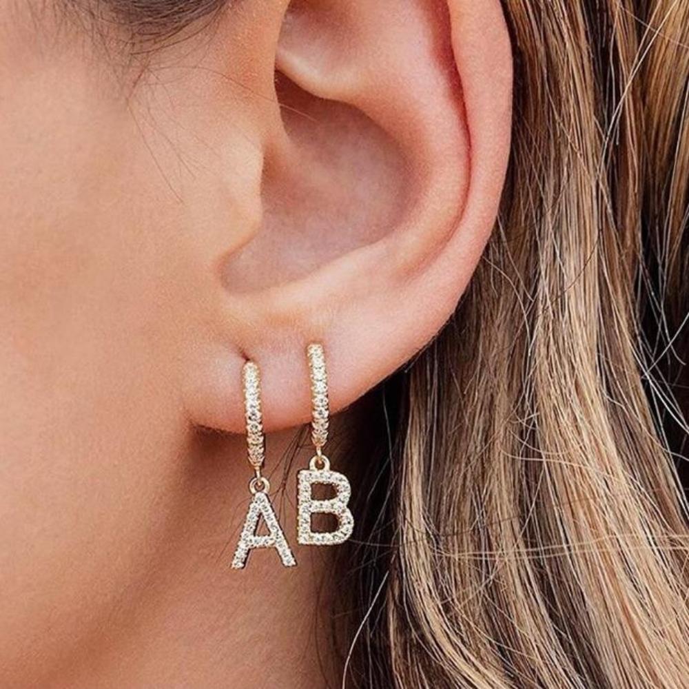 Kutie Initials Earrings