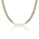 Custom Name Icy Cuban Necklace