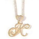 Kute Heart Initial