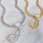 Kute Heart Initial