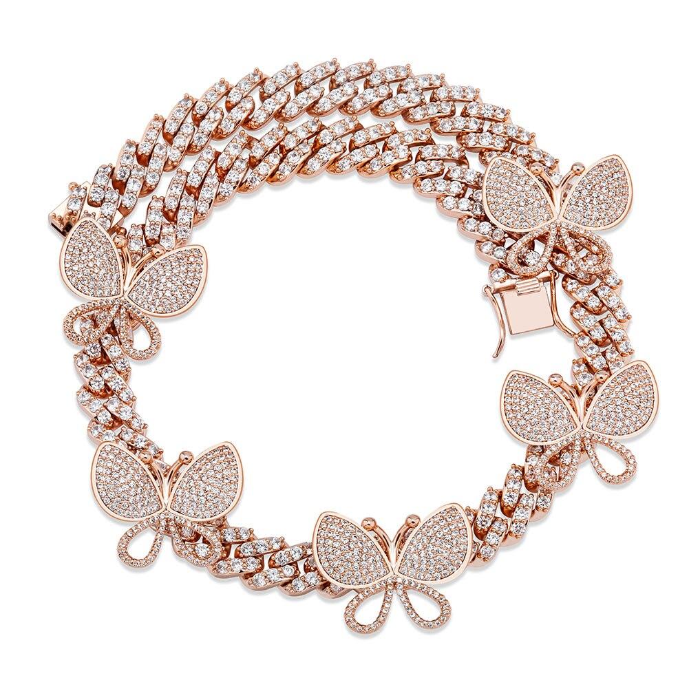 Kute Spin Butterfly Necklace